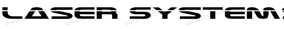 Laser Systems Normal字体转换
